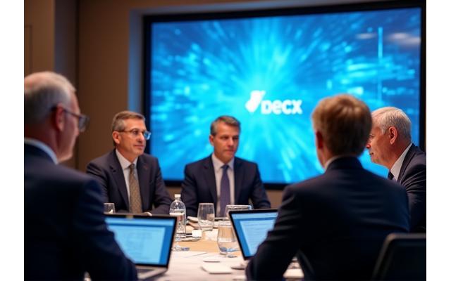 Líderes empresariales en una sesión de seminario