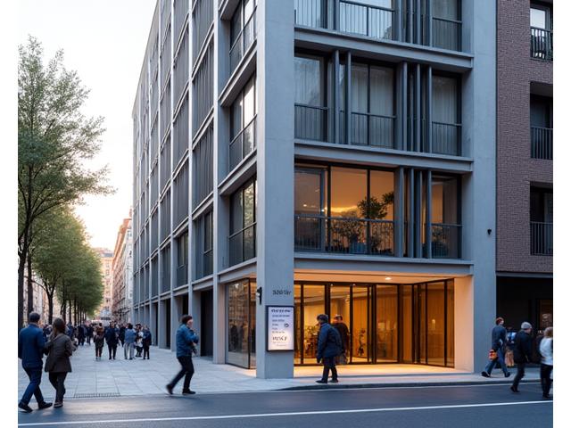 Fachada de la oficina de AlmaVibra en Calle de Atocha, Madrid