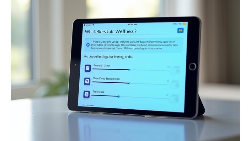 Captura de pantalla de un quiz interactivo de AlmaVibra con preguntas sobre objetivos de bienestar, tiempo disponible y preferencias personales, llevando a una recomendación personalizada de servicios.