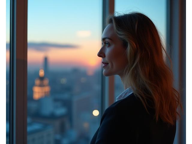 Fundadora de AlmaVibra reflexionando sobre el bienestar y la tecnología